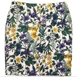 NYCC Floral Stretch Pencil Skirt XL